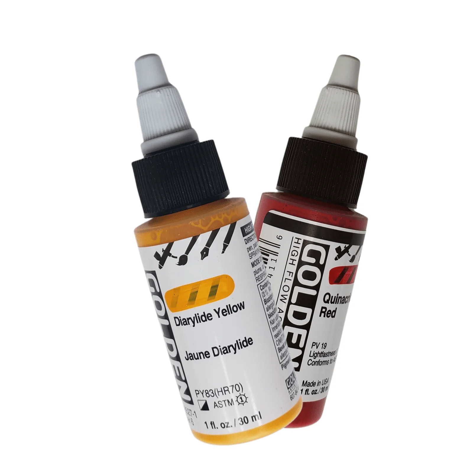 Golden - High Flow Acrylics - 30mL Bottles - Series 6