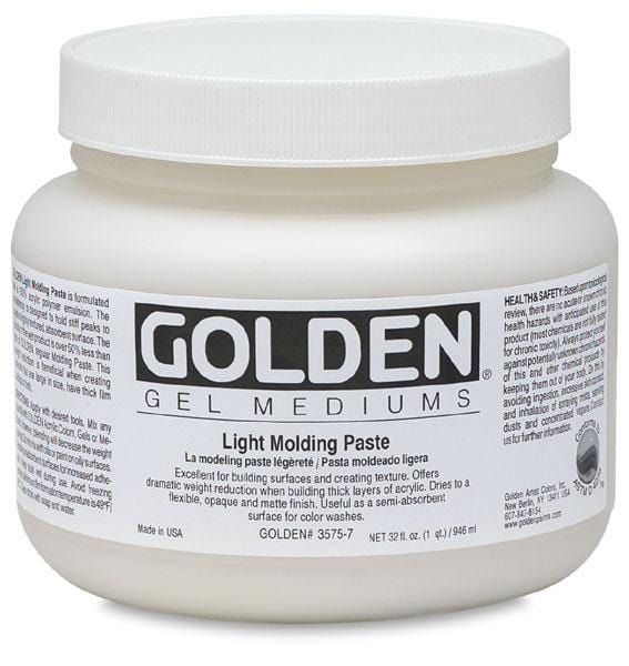 Golden - Light Molding Paste - 946mL Jar
