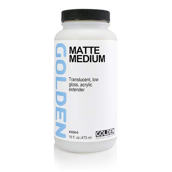 Golden - Matte Medium - 473mL Jar