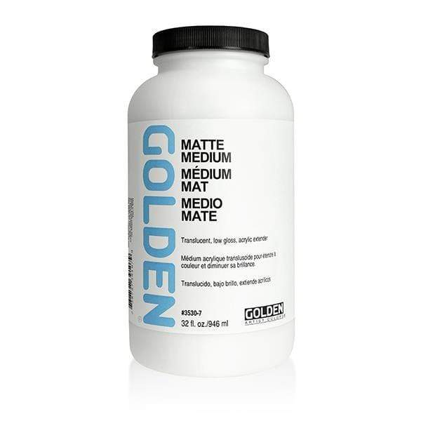 Golden - Matte Medium - 946mL Jar
