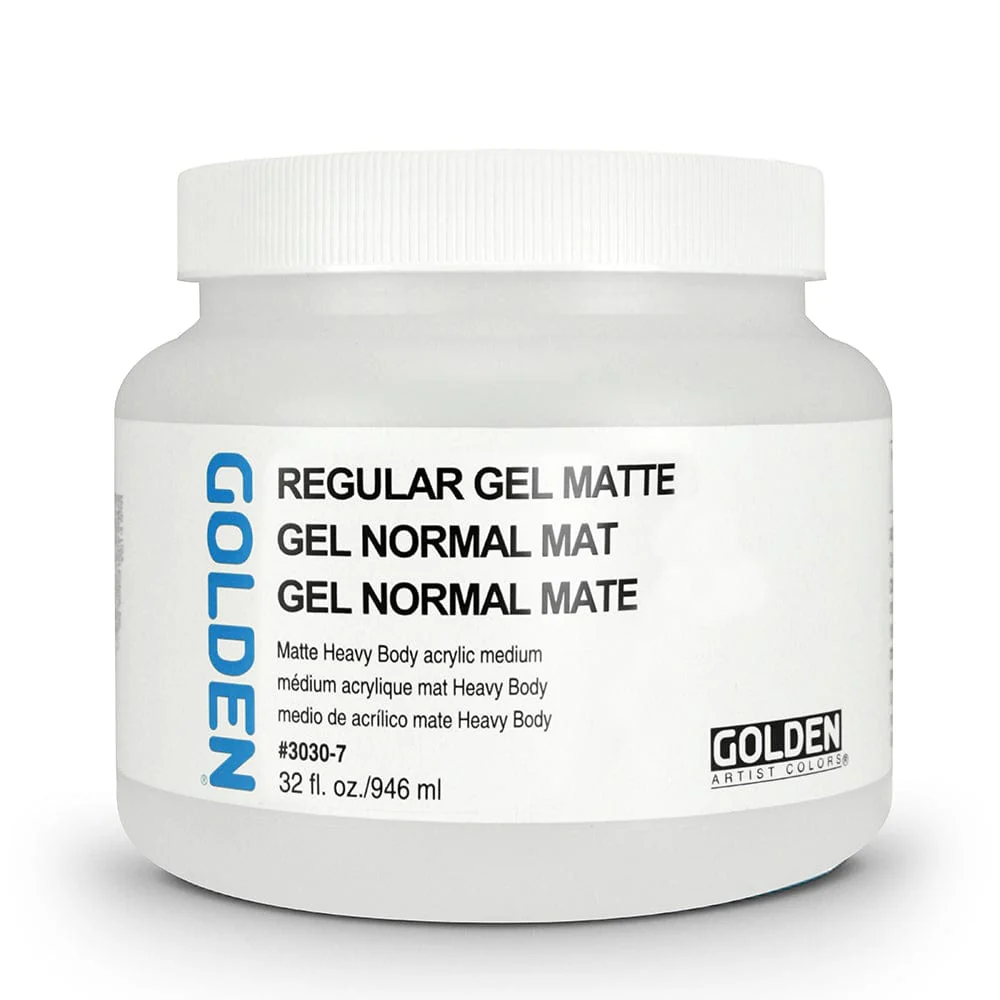 Golden - Regular Gel - Matte - 946mL Jar