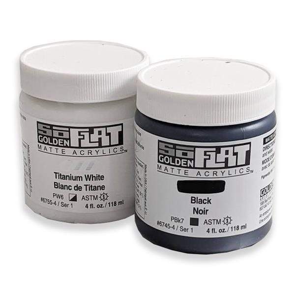 Golden - SoFlat - Matte Acrylic Paint - 118mL Jars - Series 1