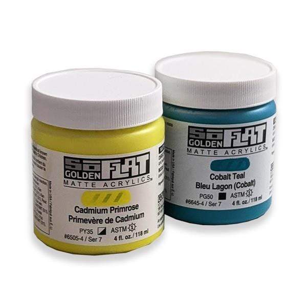 Golden - SoFlat - Matte Acrylic Paint - 118mL Jars - Series 7