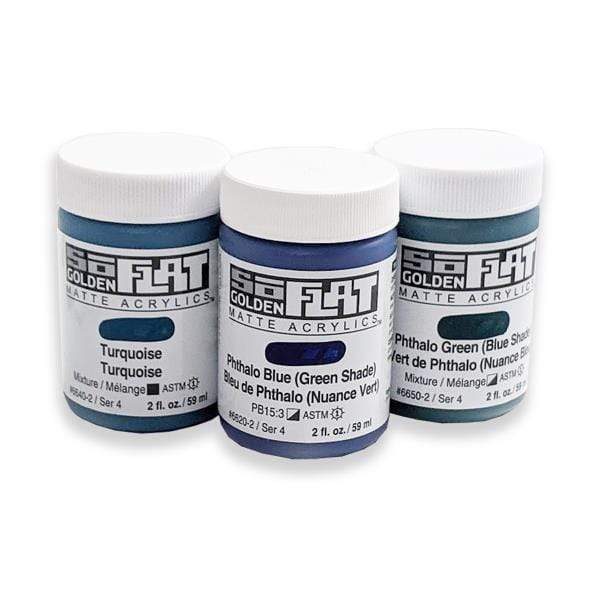 Golden - SoFlat - Matte Acrylic Paint - 59mL Jars - Series 4