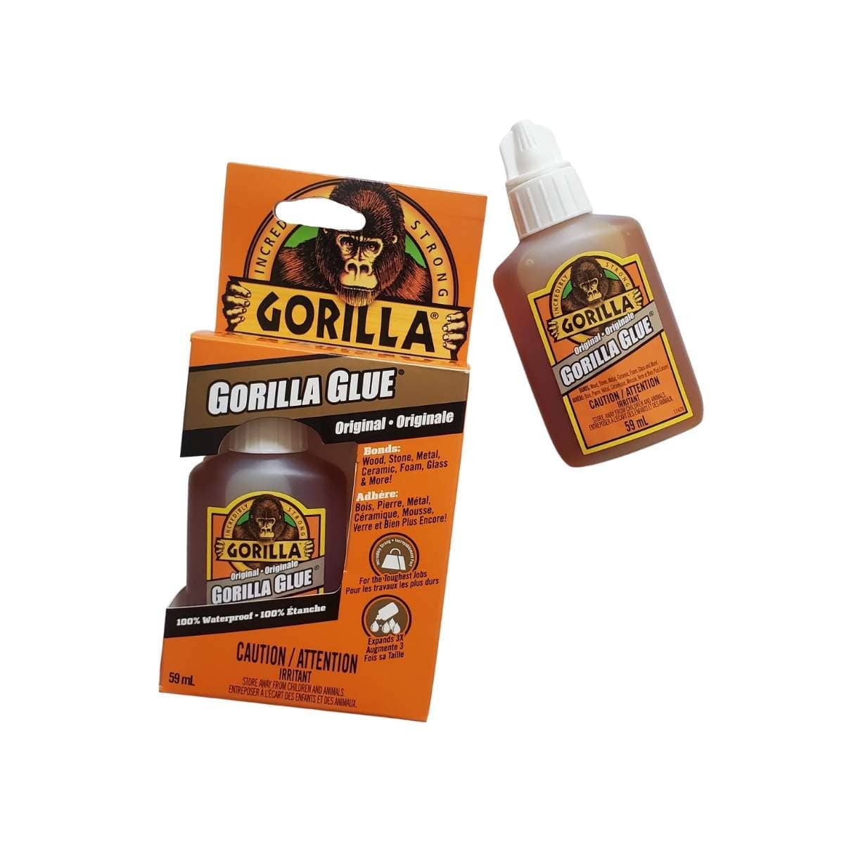 Gorilla Glue - Original Strength Adhesive - 59mL Bottle