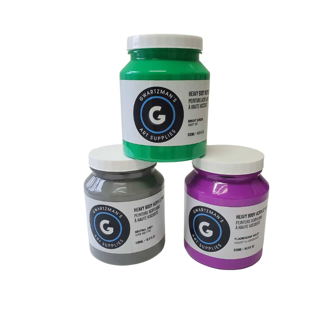 Gwartzman's Acrylic Colours - 500mL Jars - Series 2