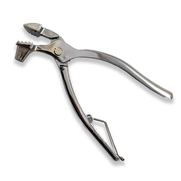 Gwartzman's - Chrome Canvas Pliers - 2" Wide - Image 2