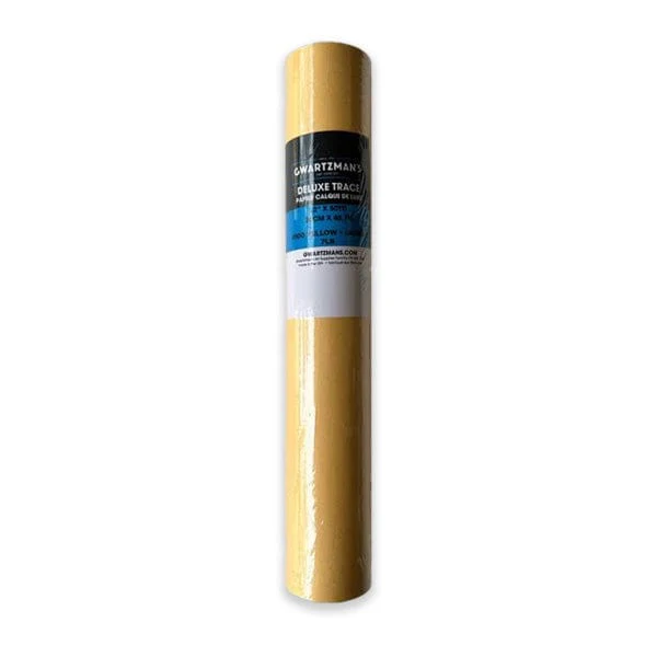 Gwartzman's - Deluxe Trace Roll - #100 Yellow - 12" x 50 Yards