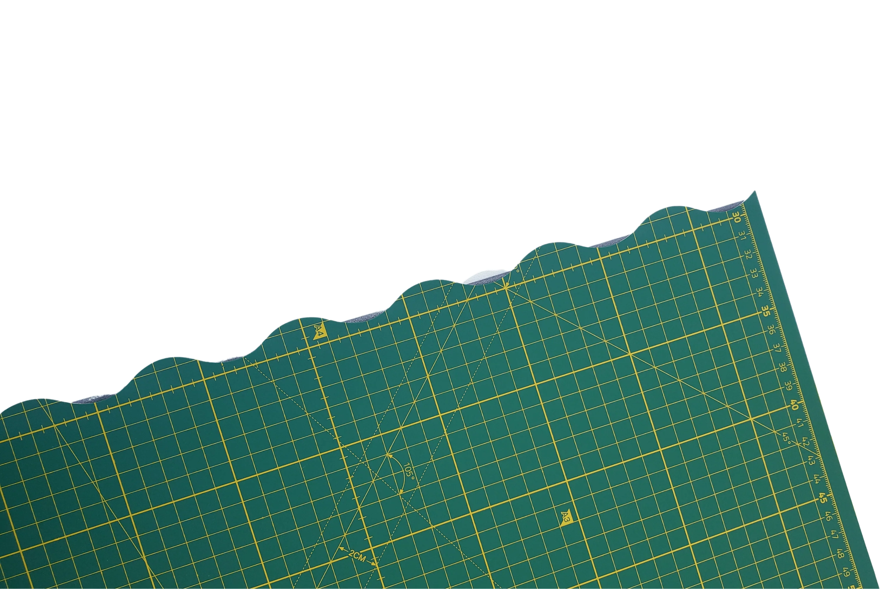 Gwartzman's - Folding Self-Healing Cutting Mat - A2 / 18x24" - Green - Image 2