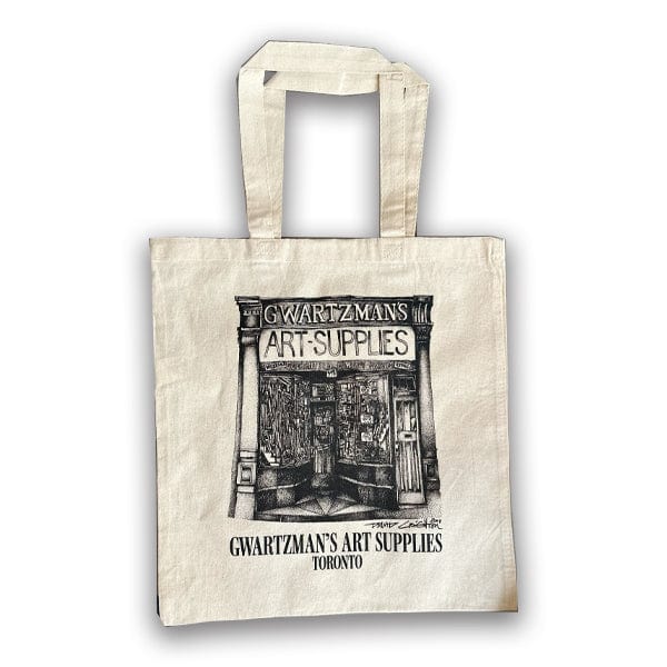 Gwartzman's Graphic Tote - Retro Storefront Design