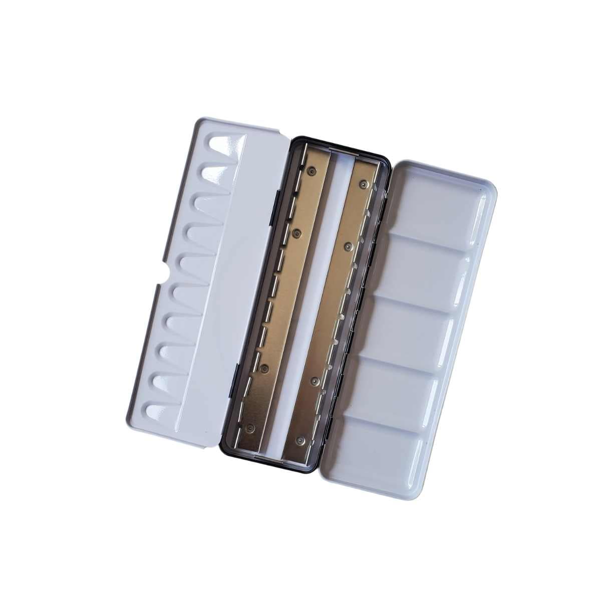 Gwartzman's - Metal Travel Watercolour Palette - 24 Spaces - 3x9"