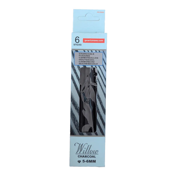 Gwartzman's - Willow Charcoal - 6 Sticks