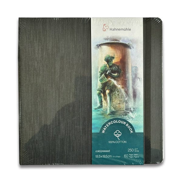 Hahnemühle - 100% Cotton Watercolour Book - 19.5x19.5cm