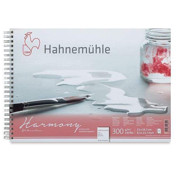 Hahnemühle - Harmony Watercolour Pad - Cold Press - 300gsm - 29.7x21cm