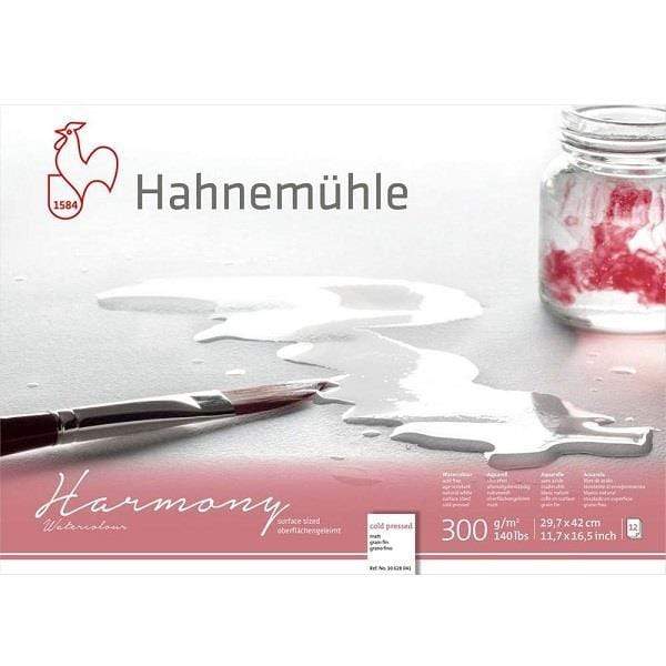 Hahnemühle - Harmony Watercolour Pad - Cold Press - 300gsm - 42x29.7cm