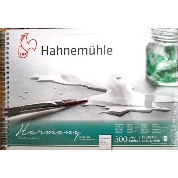 Hahnemühle - Harmony Watercolour Pad - Hot Press - 300gsm - 29.7x21cmcm