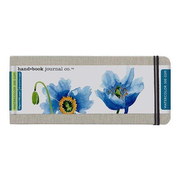 Hand·Book - Heavy Watercolour Journal - 8.25x3.5" - Pocket Panorama