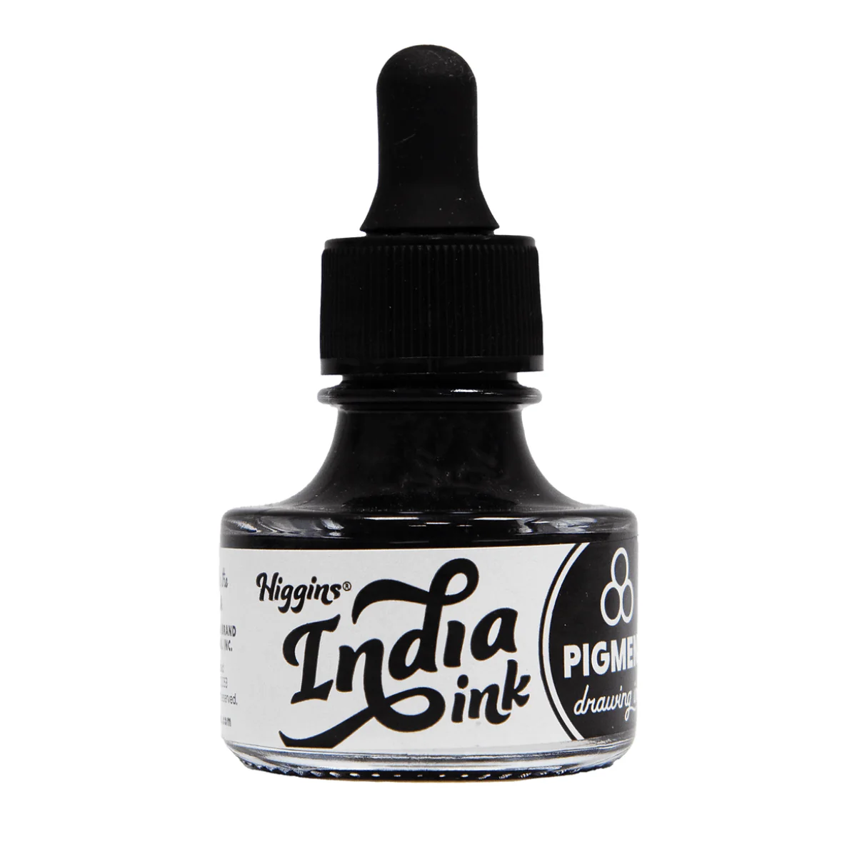 Higgins - Black India Ink - 1oz Bottle