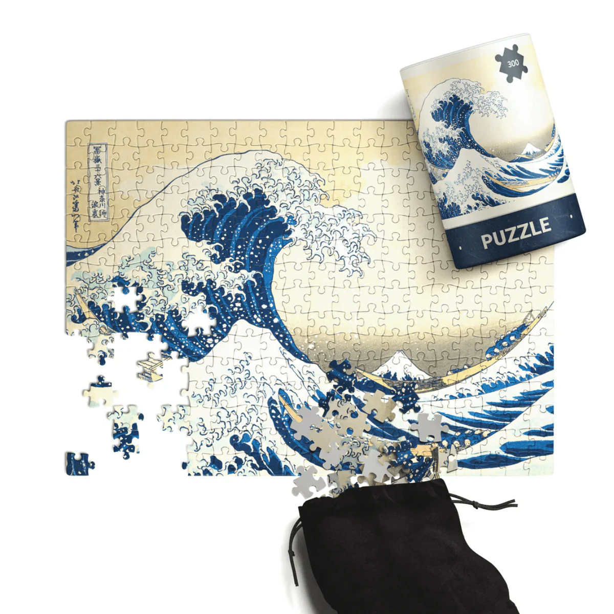 Hokusai's The Great Wave off Kanagawa - 300 Piece Jigsaw Puzzle - Image 2