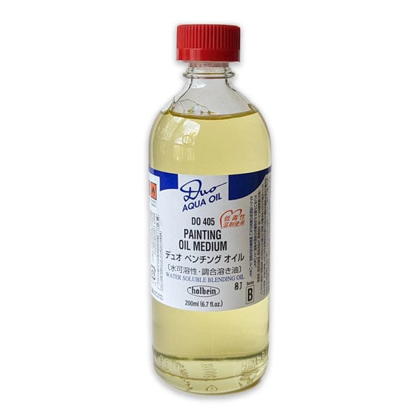 Holbein - DUO Aqua Oil - Painting Medium - 200mL Bottle