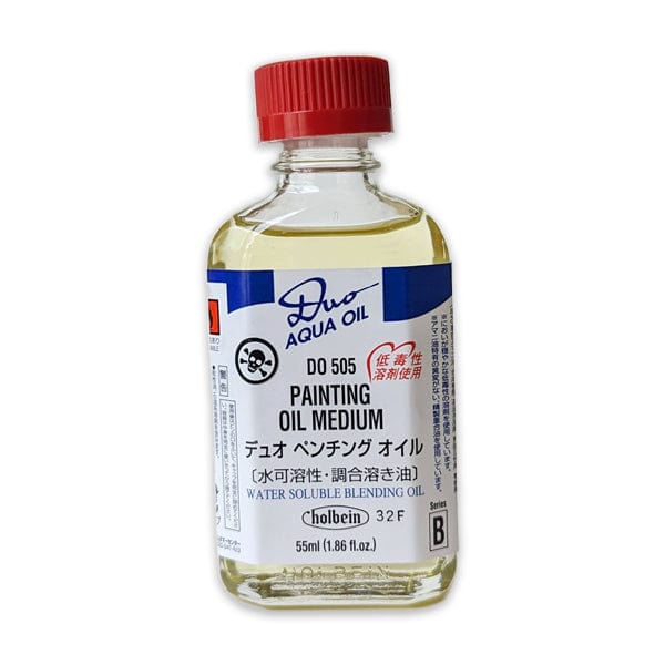 Holbein - DUO Aqua Oil - Painting Medium - 55mL Bottle