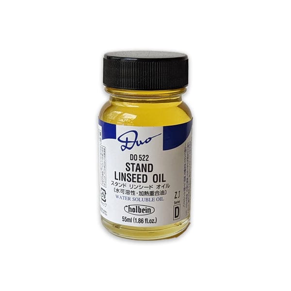 Holbein - DUO Aqua Oil - Stand Linseed Oil - 55mL Bottle