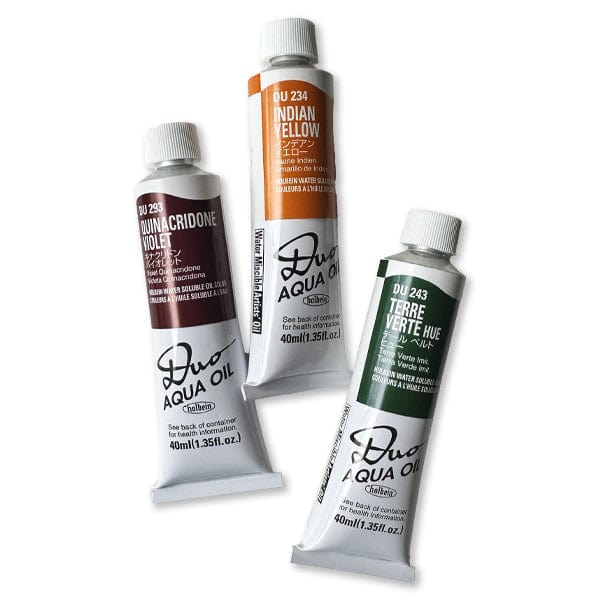 Holbein - DUO Aqua Oil - Water Soluble Oil Colours - 40mL Tubes - Series B