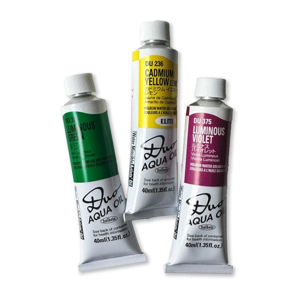 Holbein - DUO Aqua Oil - Water Soluble Oil Colours - 40mL Tubes - Series C