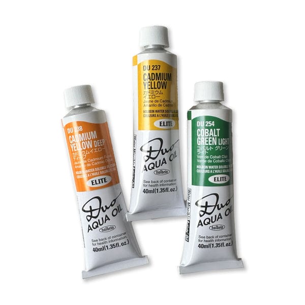 Holbein - DUO Aqua Oil - Water Soluble Oil Colours - 40mL Tubes - Series D