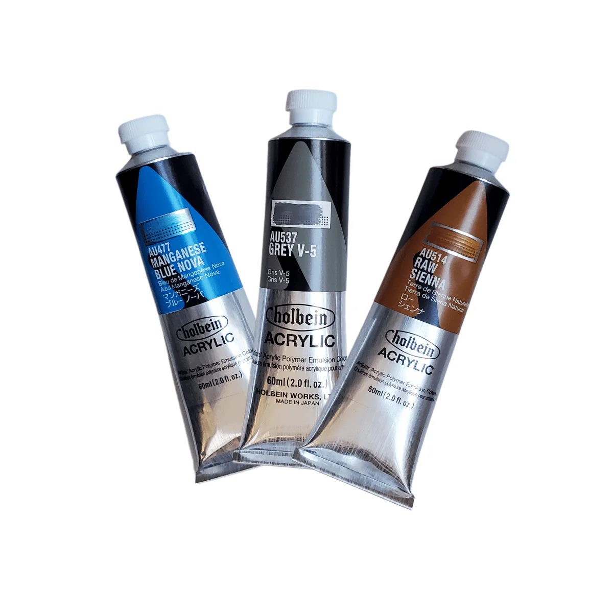 Holbein - Heavy Body Acrylic Paint - 60mL Tubes - Series A