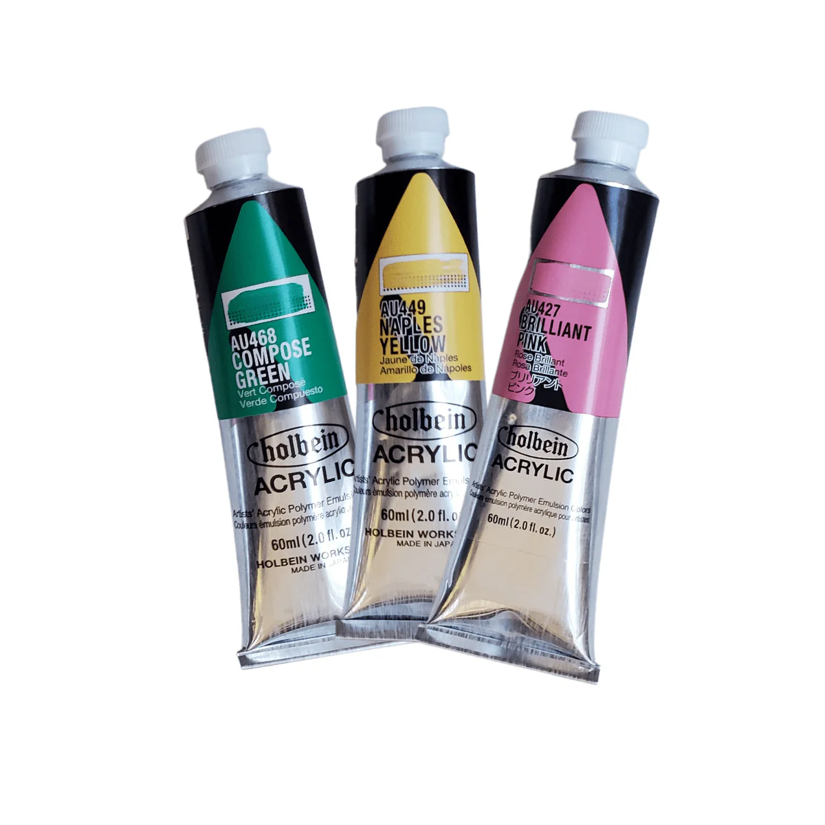 Holbein - Heavy Body Acrylic Paint - 60mL Tubes - Series B
