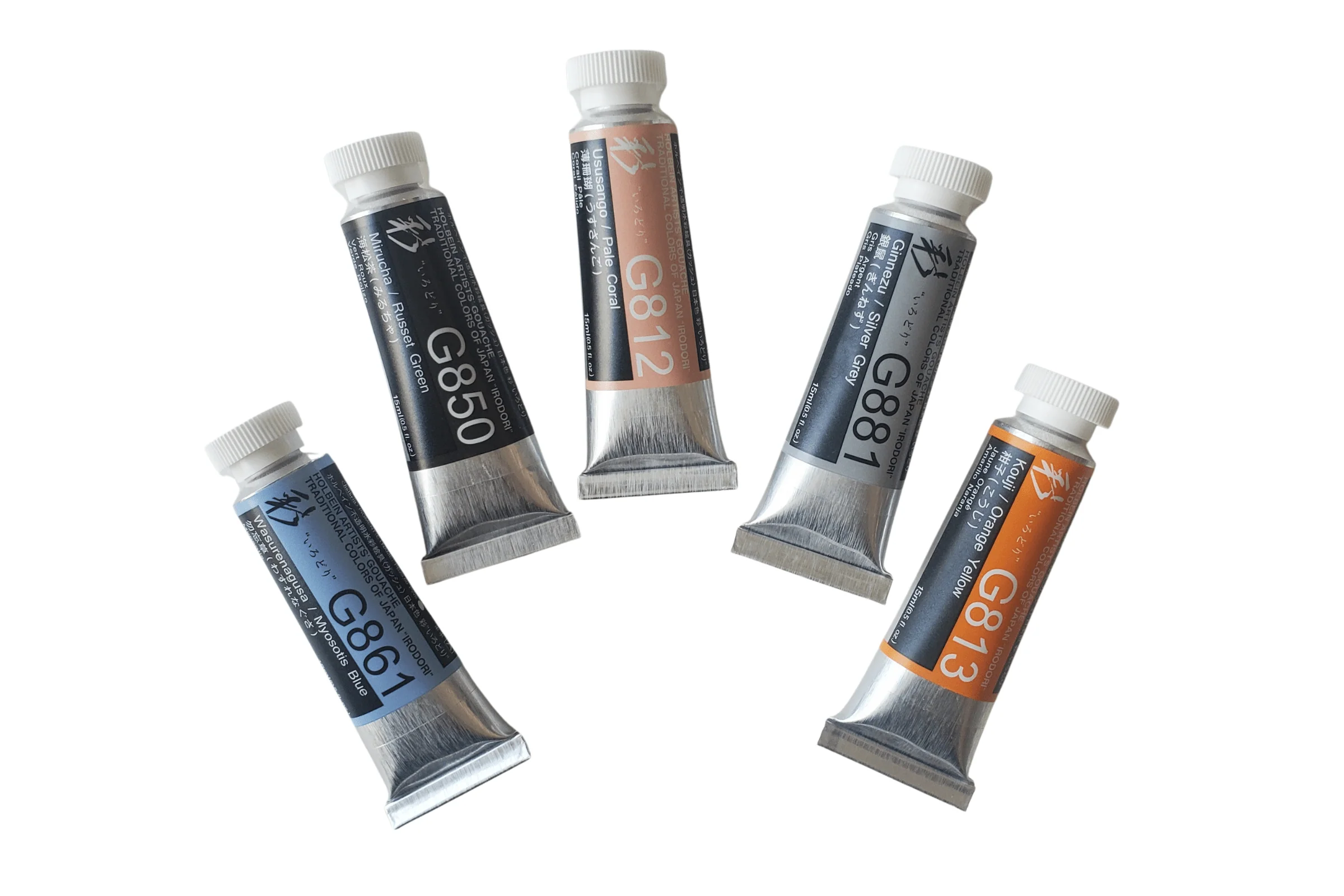 Holbein - Irodori Artists' Gouache - 15mL Tubes - Series A