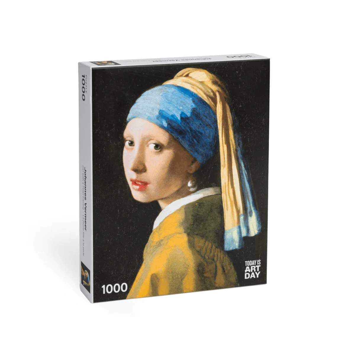 Johannes Vermeer's Girl with a Pearl Earring - 1,000 Piece Jigsaw Puzzle