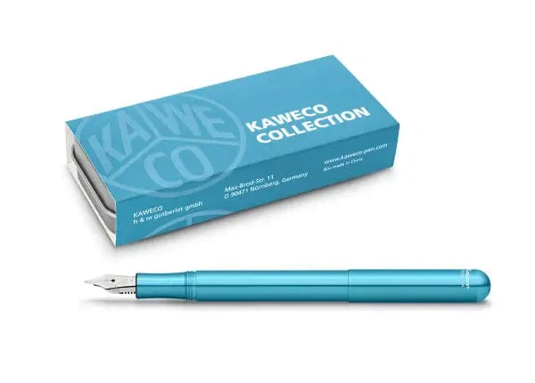 Kaweco - Collection Series - Aluminium Fountain Pens - Liliput Blue