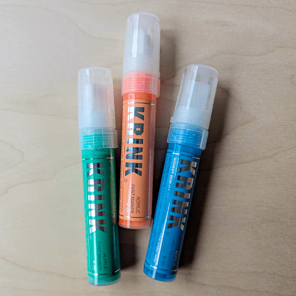 Krink - Water-based Paint Markers - Block Tip - K-55
