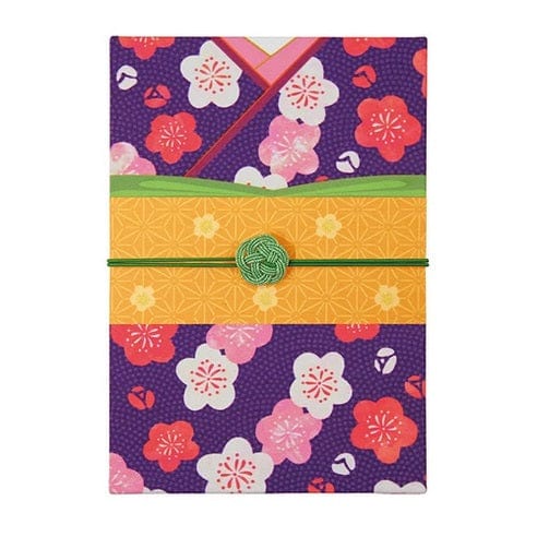 Kyowa - Kimono Notebook - 10x15cm - Plum Flower