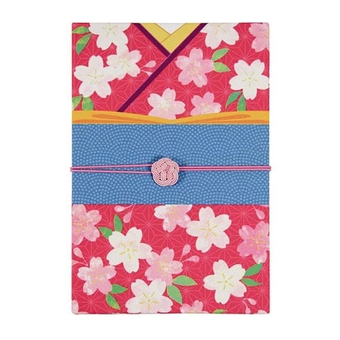 Kyowa - Kimono Notebook - 10x15cm - Sakura Flower