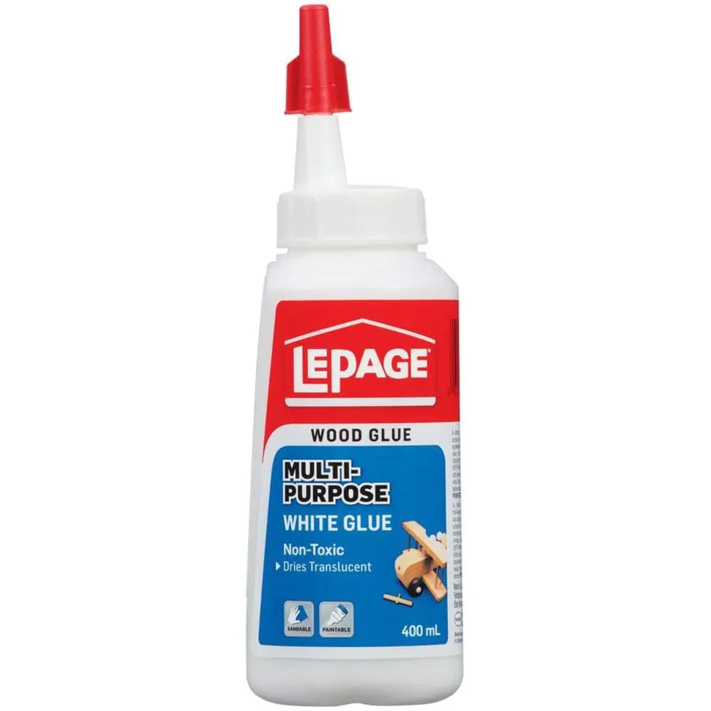 LePage - Multi-Purpose White Glue - 400mL Bottle