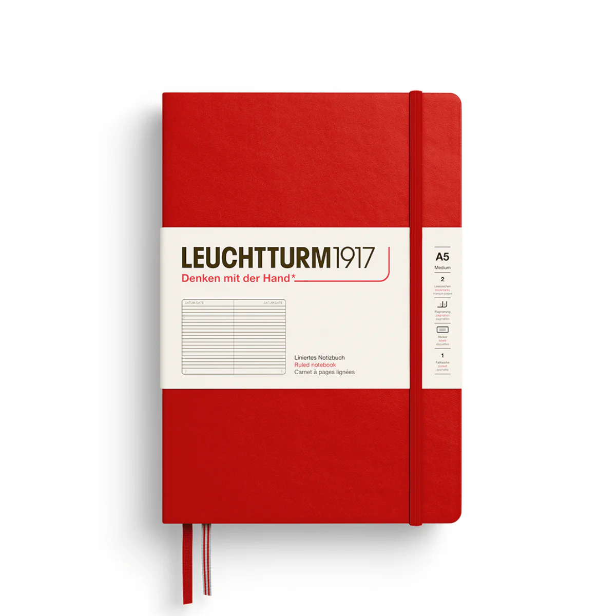 Leuchtturm1917 - Medium Notebook - Hardcover - A5 - Image 14