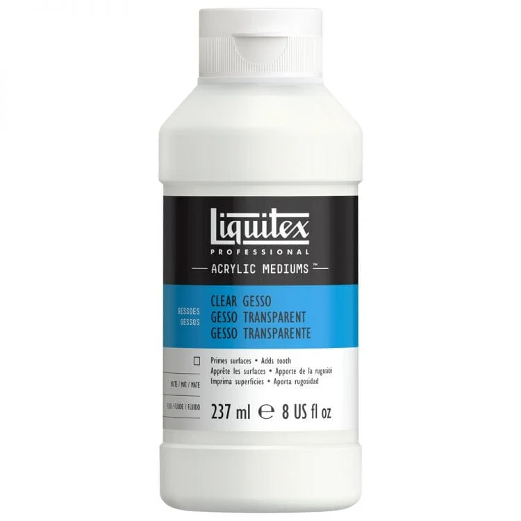Liquitex - Clear Gesso - 237mL Bottle