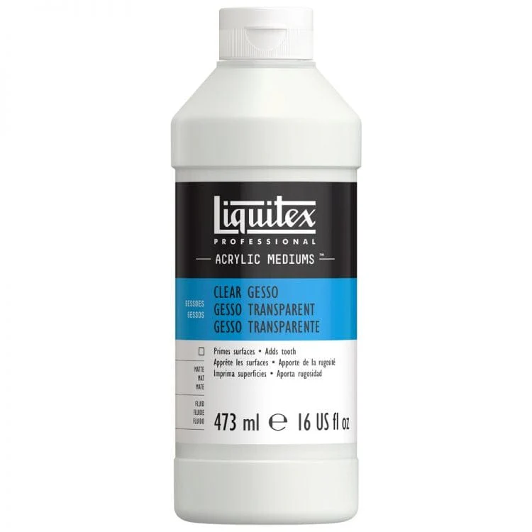 Liquitex - Clear Gesso - 473mL Bottle