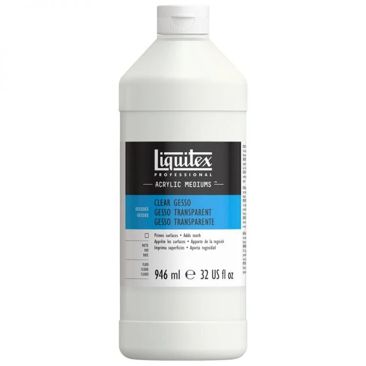 Liquitex - Clear Gesso - 946mL Bottle