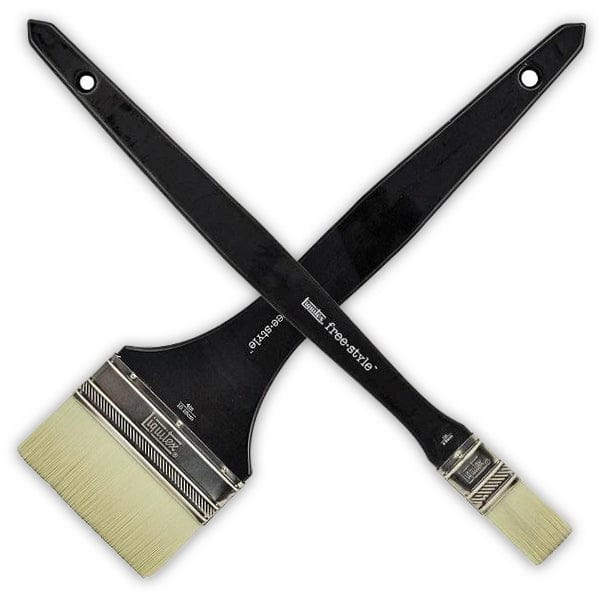 Liquitex - Freestyle Brushes - Long Handled Broad Flat