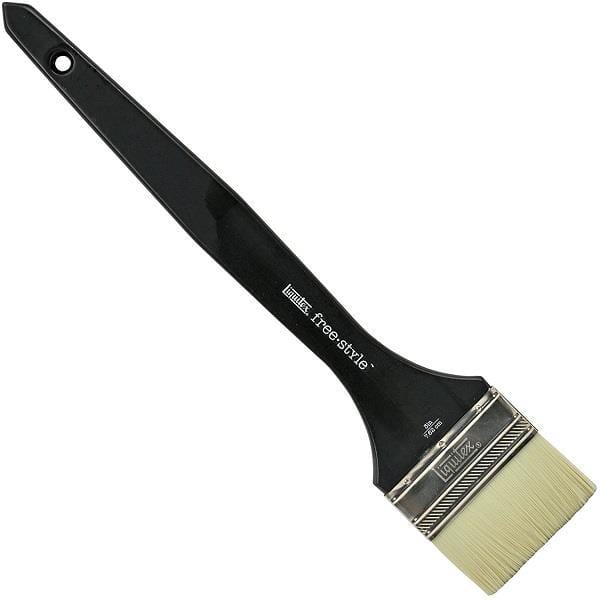 Liquitex - Freestyle Brushes - Long Handled Broad Flat - Image 4