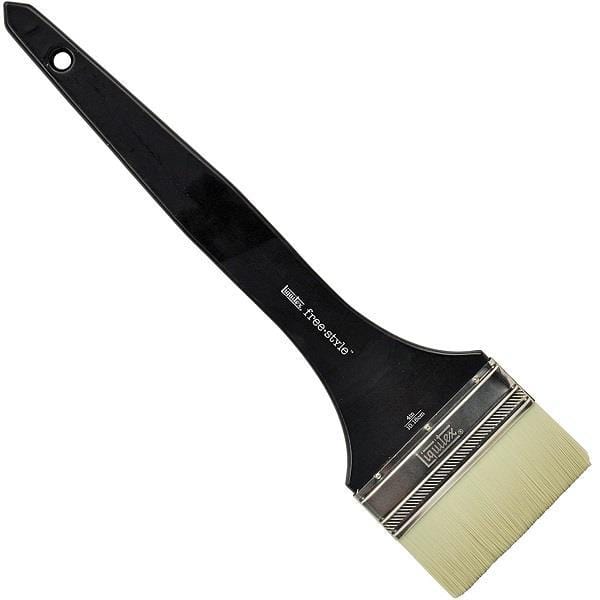 Liquitex - Freestyle Brushes - Long Handled Broad Flat - Image 5
