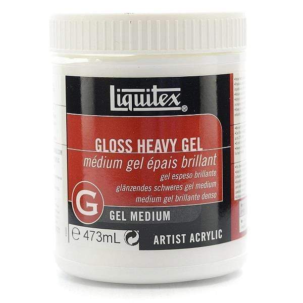 Liquitex - Heavy Gel Medium - Gloss Finish - 473mL Jar