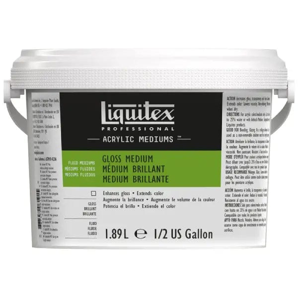 Liquitex - Gloss Medium - 1.89L Pail