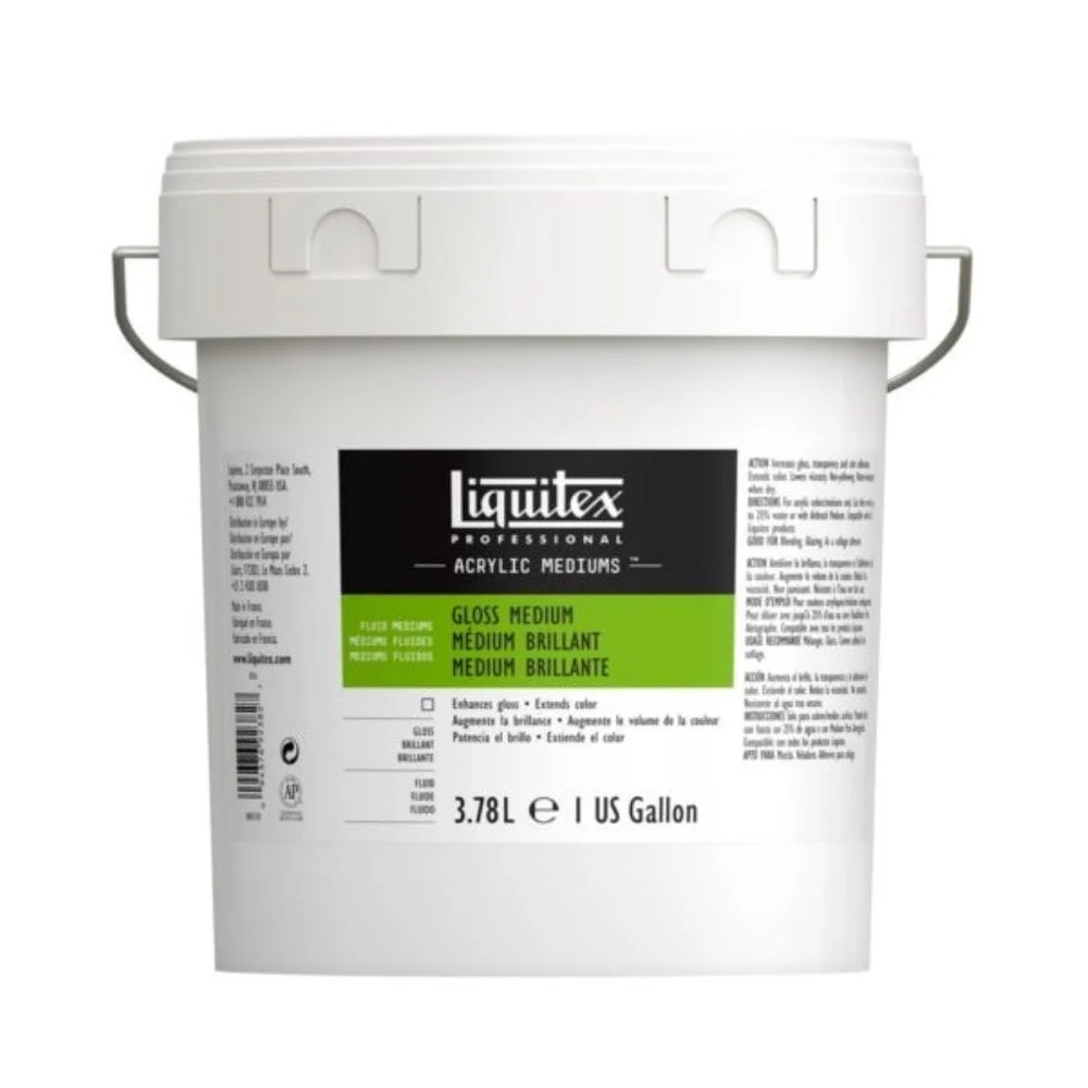 Liquitex - Gloss Medium - 3.78L Pail