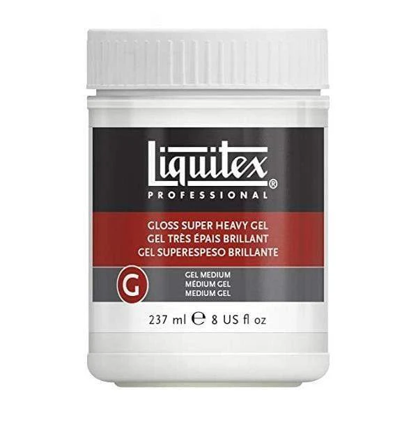 Liquitex - Super Heavy Gel Medium - Gloss Finish - 237mL Jar