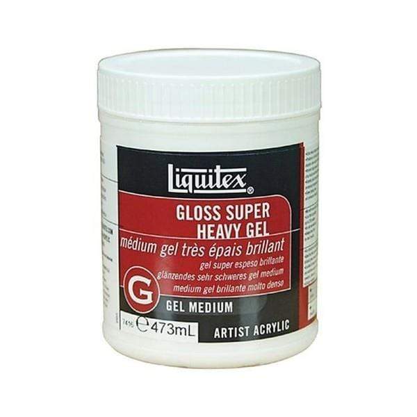 Liquitex - Super Heavy Gel Medium - Gloss Finish - 473mL Jar